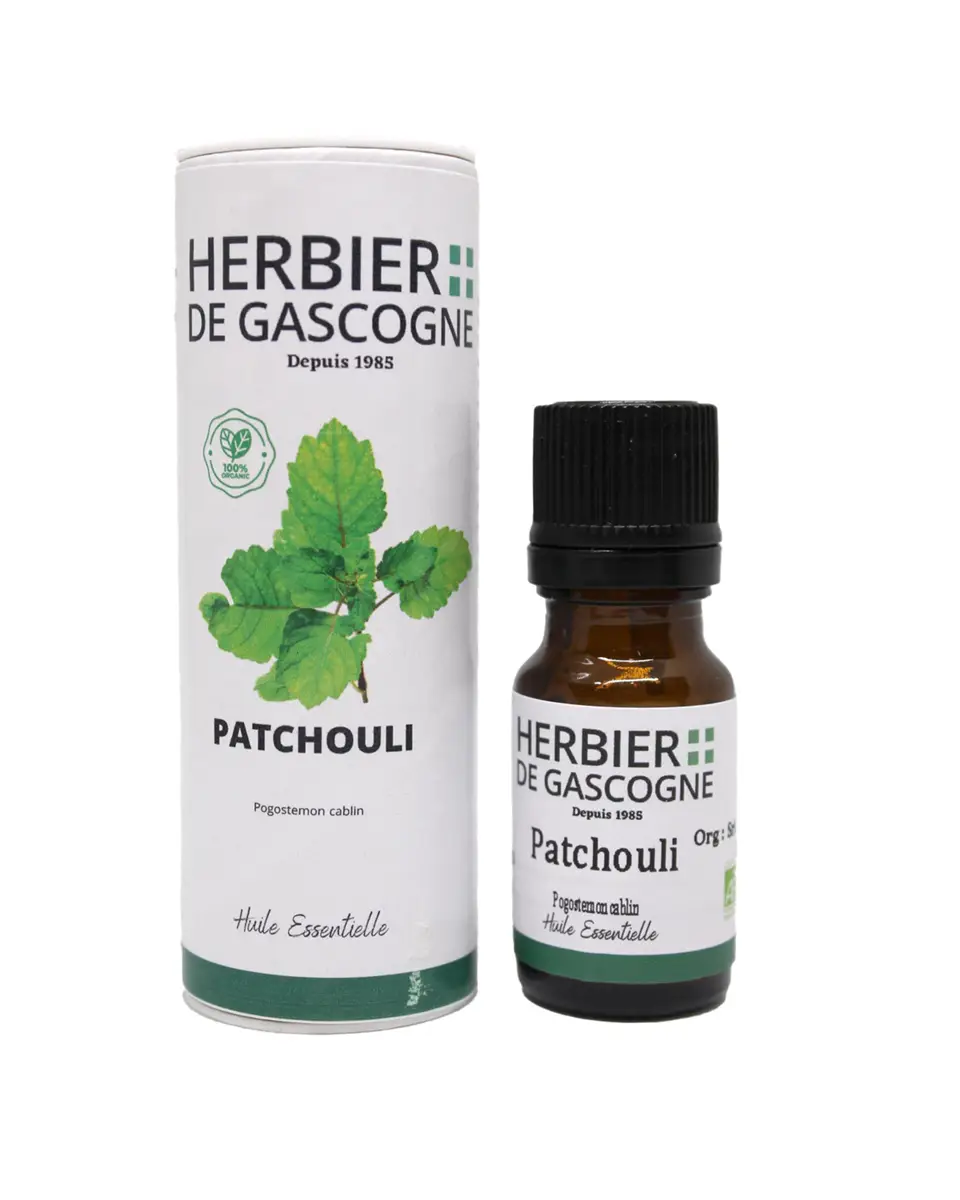 Huile Essentielle – Patchouli BIO – Herbier de Gascogne – Herboristerie  traditionnelle