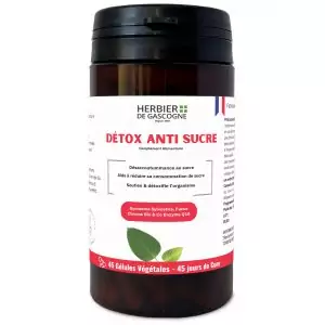 D&eacute;tox Anti Sucre - 45 g&eacute;lules