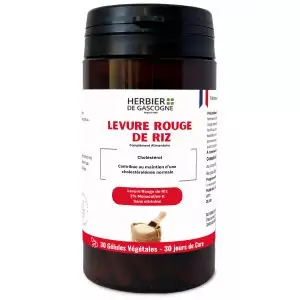 Levure Rouge de Riz - 30 gélules