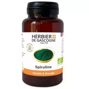 Spiruline Bio - 200 g&eacute;lules