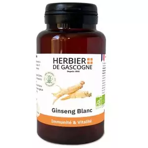 Ginseng Blanc Bio - 200 gélules