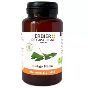 Ginkgo Biloba Bio - 200 gélules