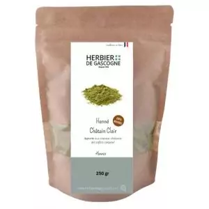 Henné Châtain Clair - 250 grammes