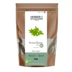 Verveine Odorante Feuille Coupée Bio - 20 grammes