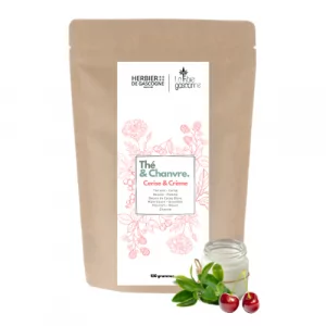 Thés & Chanvre - Cerise & Crème - 100g