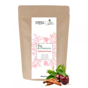 Thé & Chanvre - Kombucha Cerise - 100g