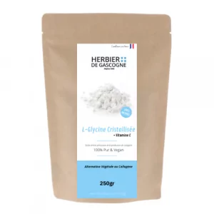 L-Glycine Poudre + Vitamine C - 250g